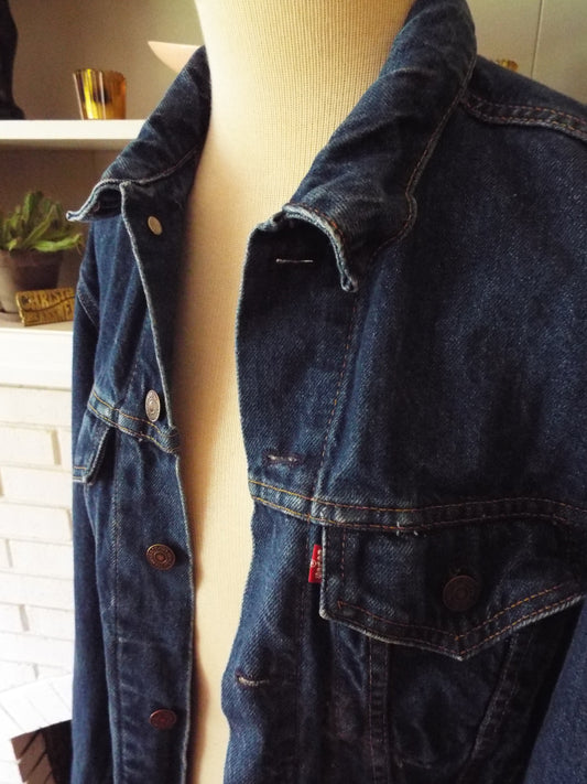 Vintage Long Sleeve Denim Jean Jacket by Levi's