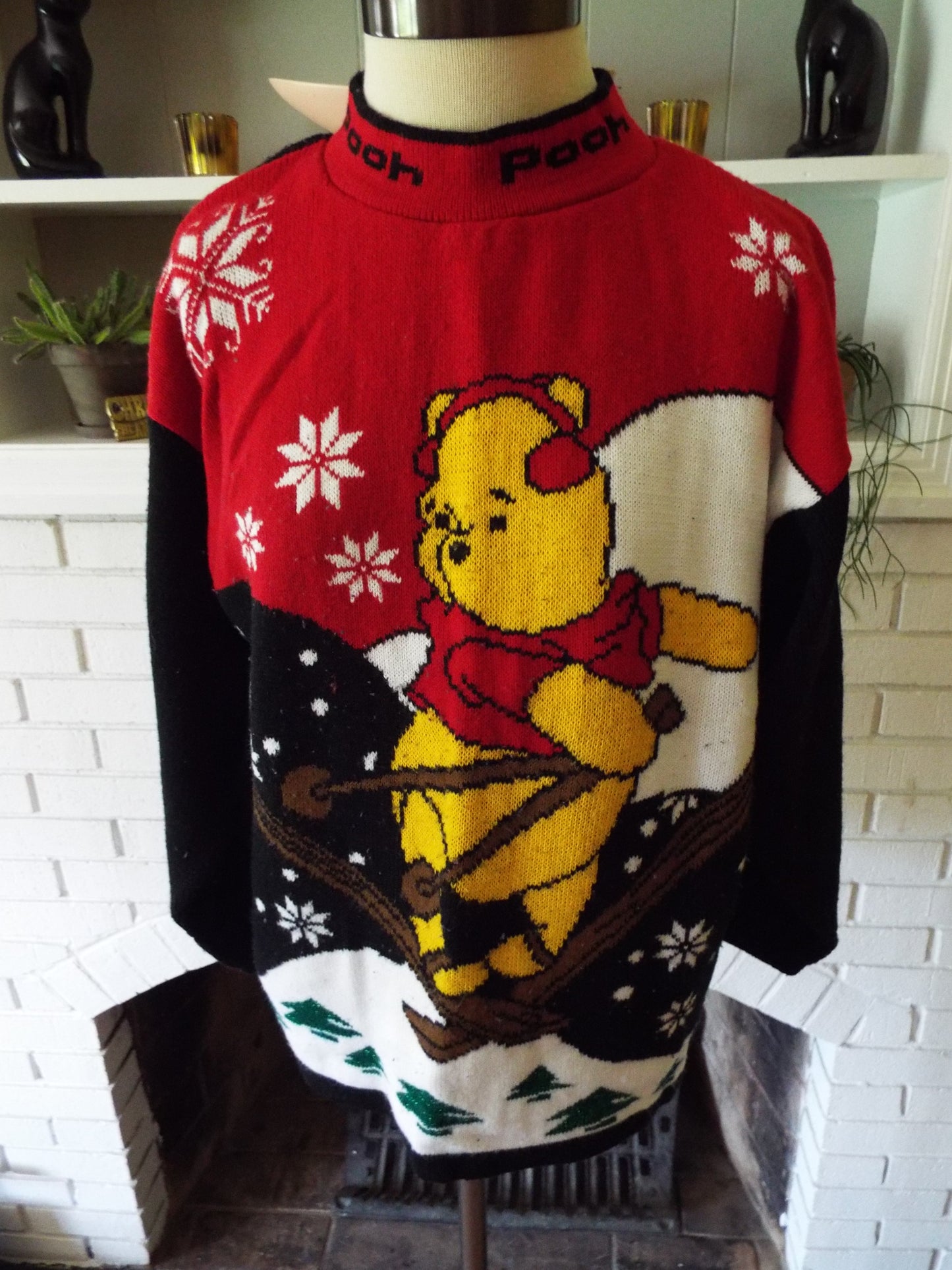 Vintage Winnie the Pooh Sweater by Acker Knitting Mills