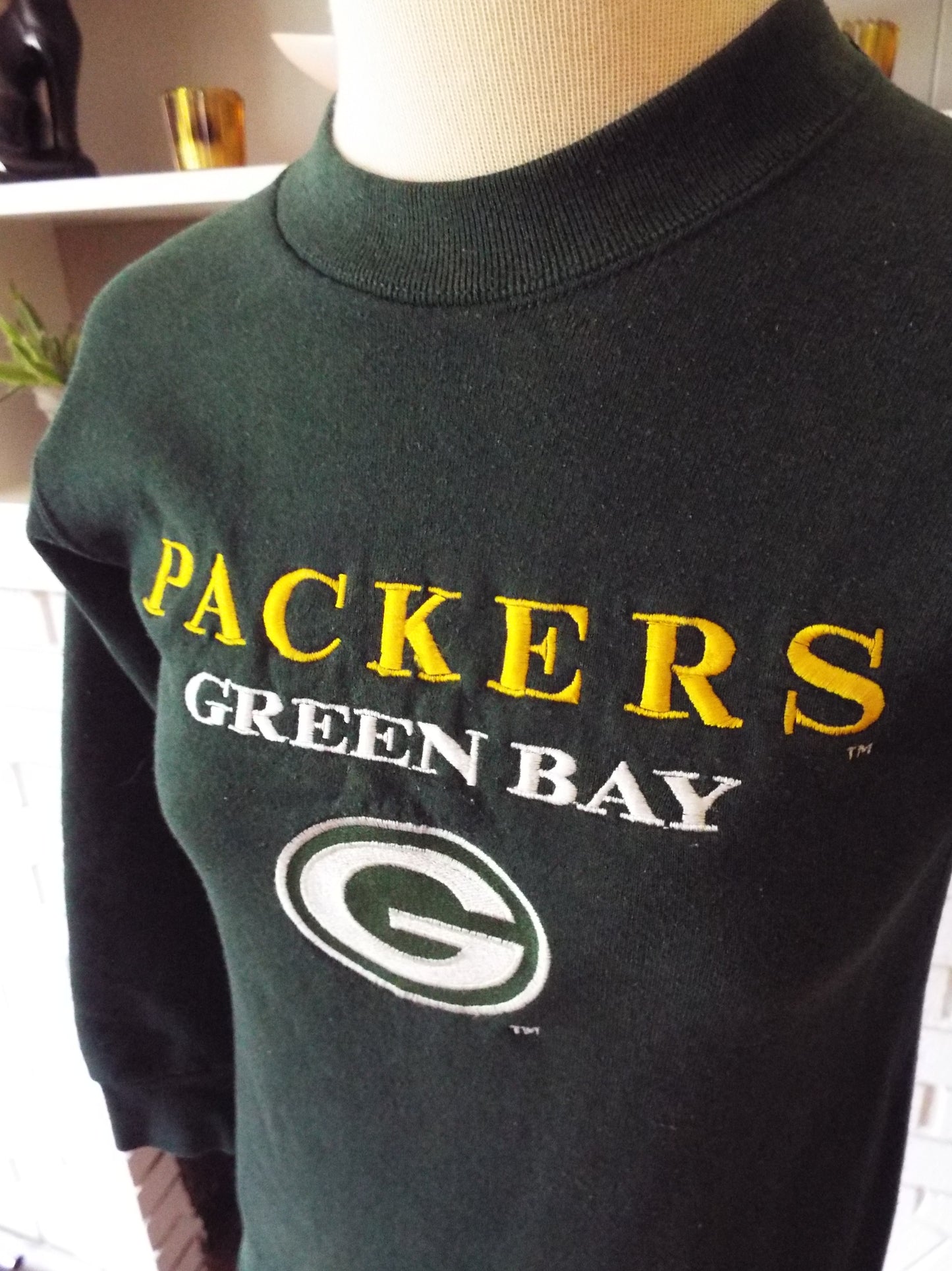 Vintage Green Bay Packers Kid Sweatshirt by Salem Sportswear