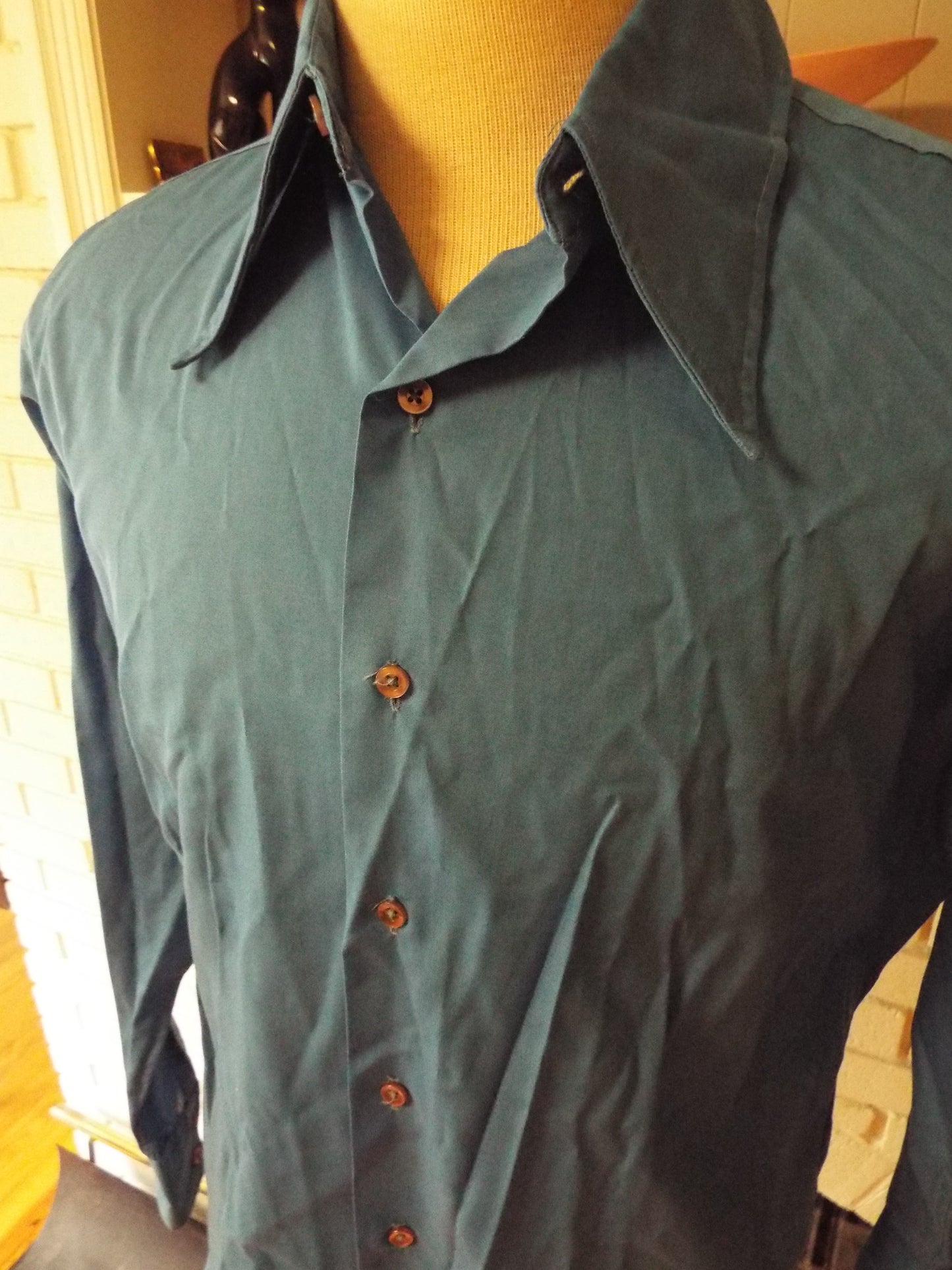 Vintage Button Down Long Sleeve Shirt by Jean Jack