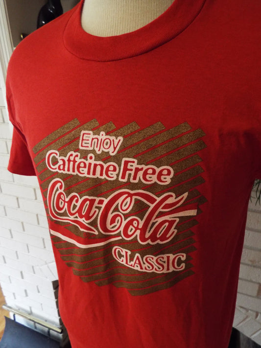 Vintage Coca Cola Classic T-Shirt by Screen Stars Best