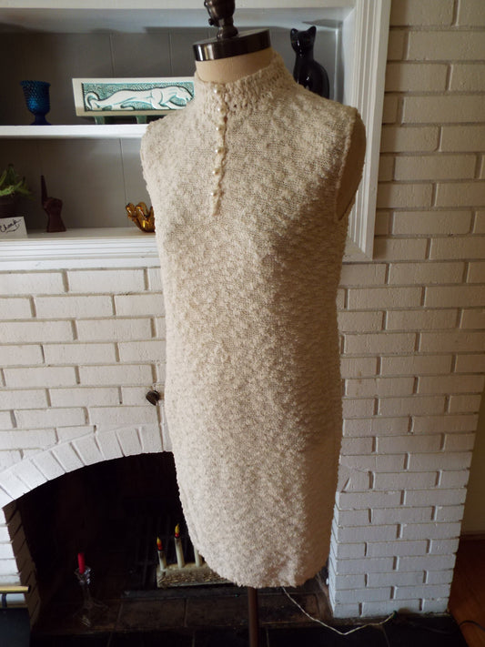 Vintage Sleeveless Sweater Dress by Jane