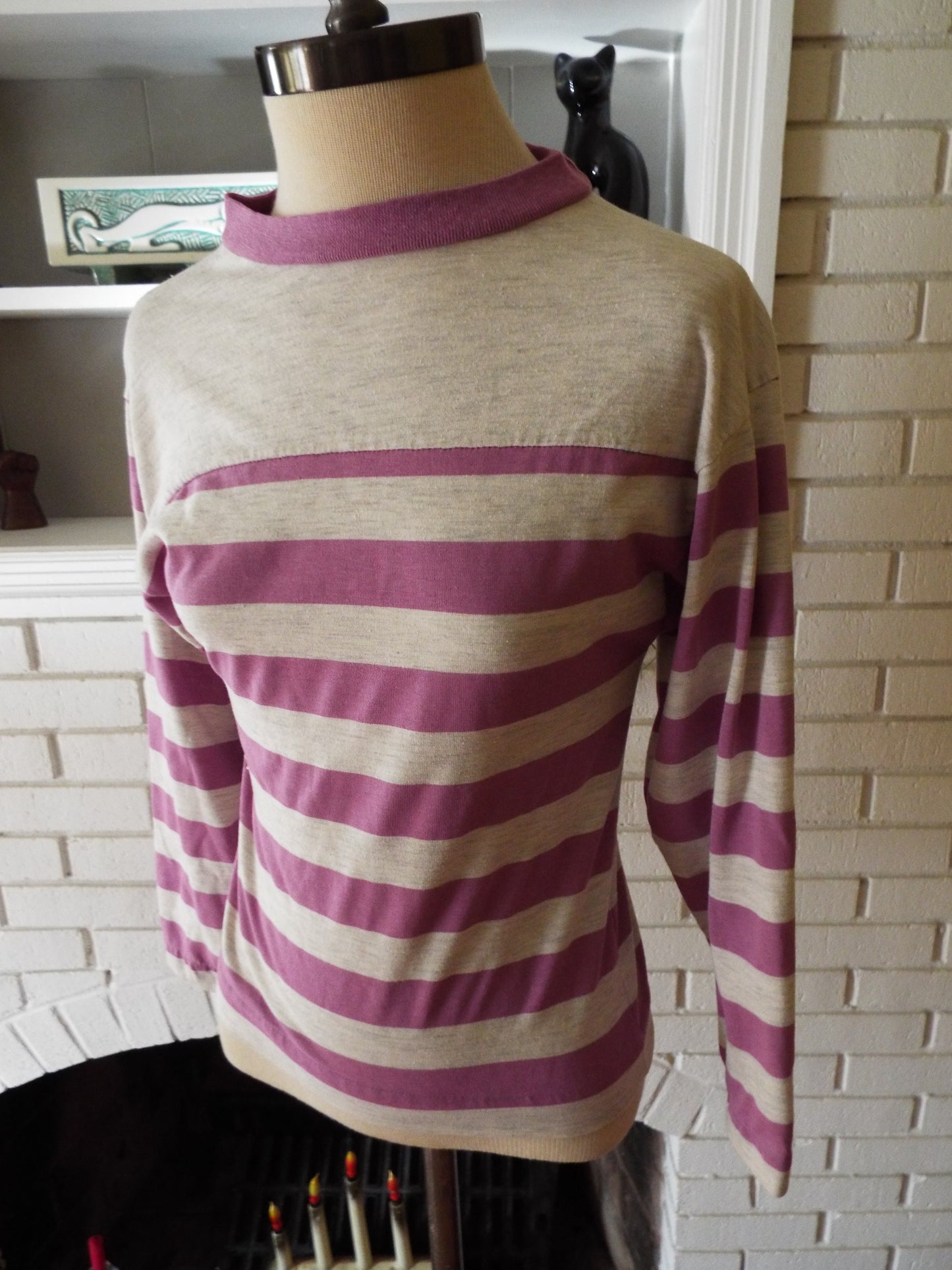 Vintage Long Sleeve Striped Shirt by Lee