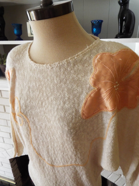 Vintage Floral Sweater by Cloudburst Collection