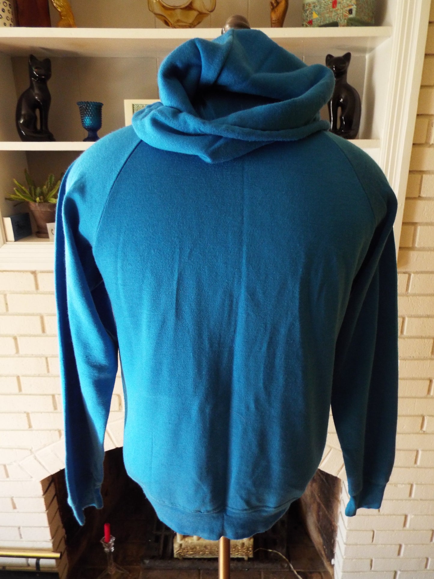 Vintage Electric Blue Hoodie Sweatshirt by Head Start