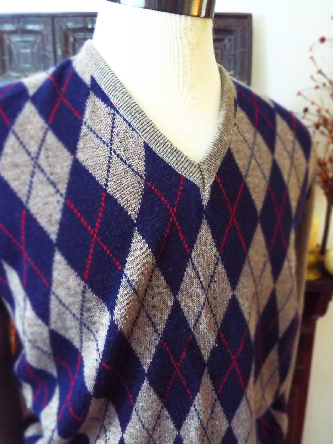 Vintage Long Sleeve Sweater by Robert Bruce