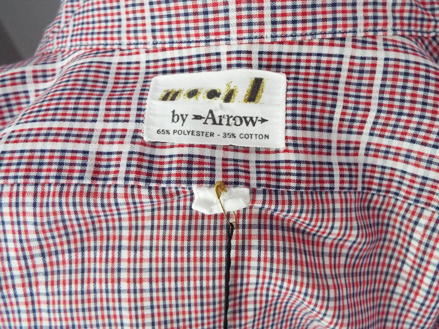 Vintage Short Sleeve Button Down Shirt by Arrow Mach I