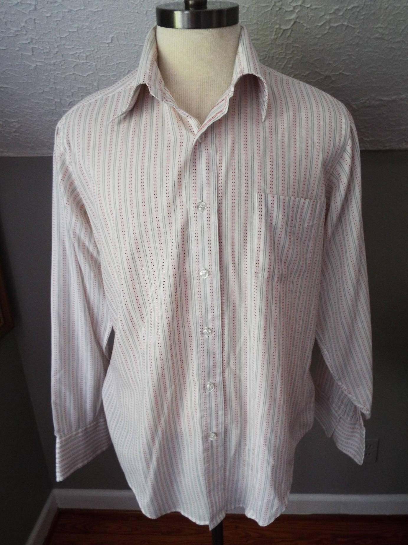 Vintage Button Down Long Sleeve Shirt by Excello