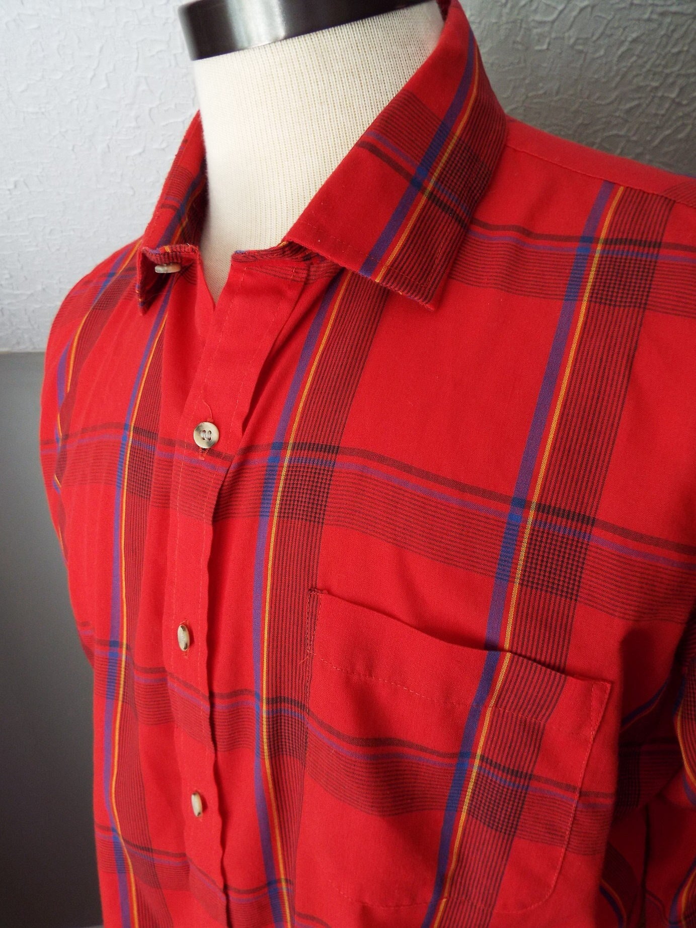 Vintage Long Sleeve Button Down Shirt by Arrow Brigade