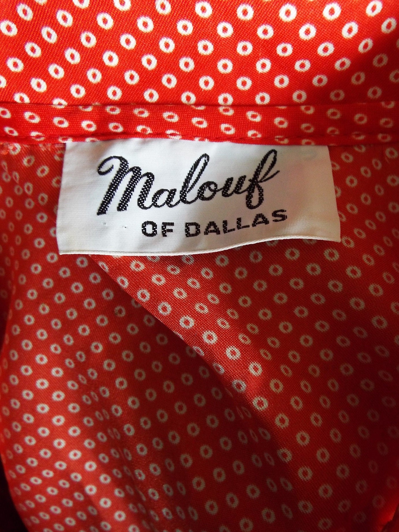 Vintage Long Sleeve Dress by Malouf of Dallas