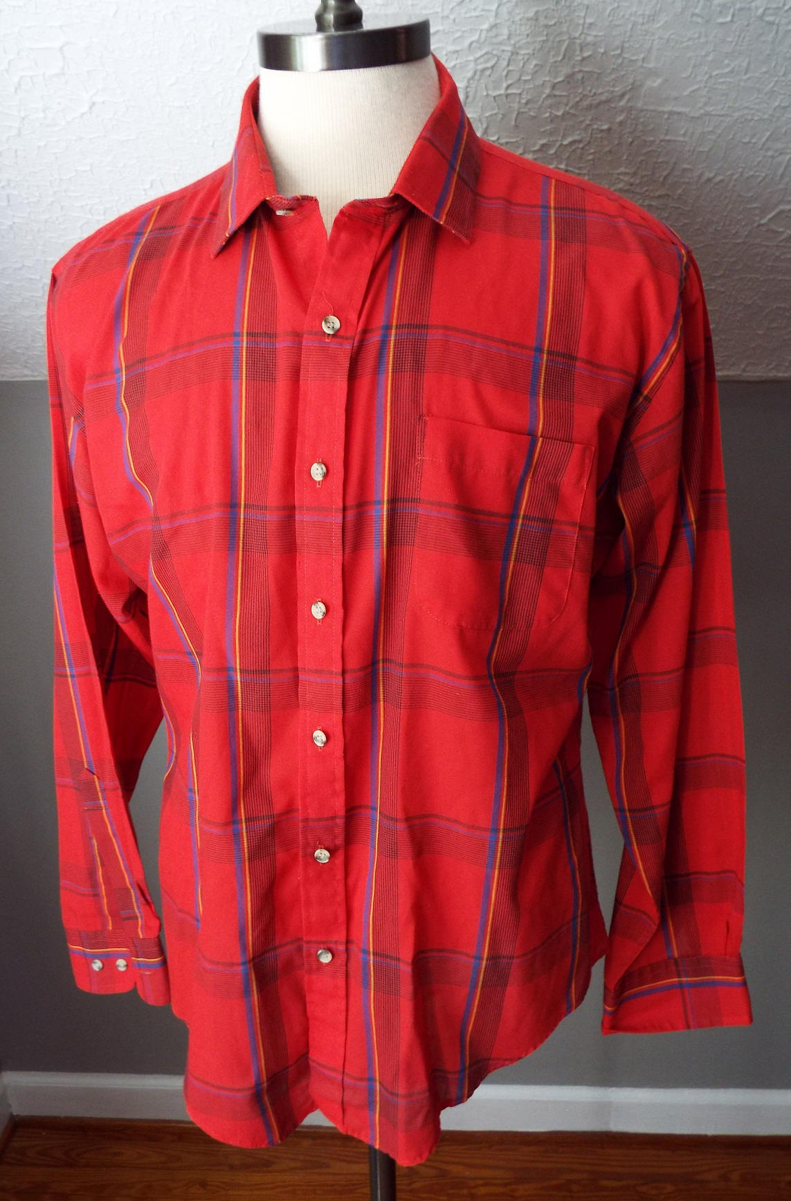 Vintage Long Sleeve Button Down Shirt by Arrow Brigade