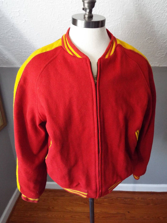 Vintage Men's Varsity Jacket by Maple MFG Company