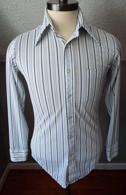 Vintage Button Down Long Sleeve Shirt by JC Penney Towncraft