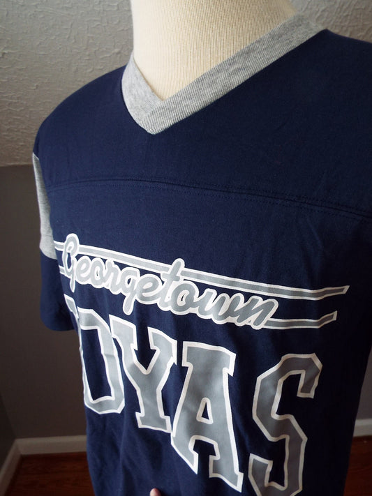 Vintage DEAD STOCK Short Sleeve Georgetown Hoyas Jersey T-Shirt by Collegiate Pacific