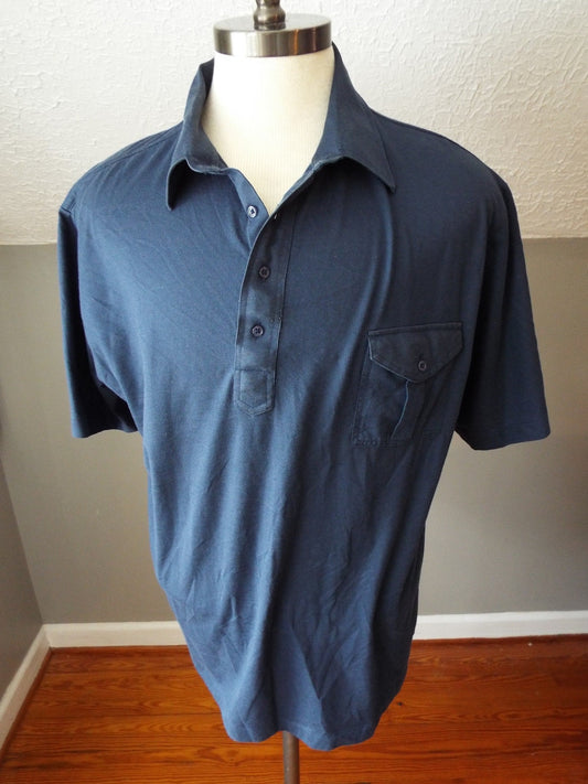 Vintage Short Sleeve Polo Shirt by David Martin Menswear