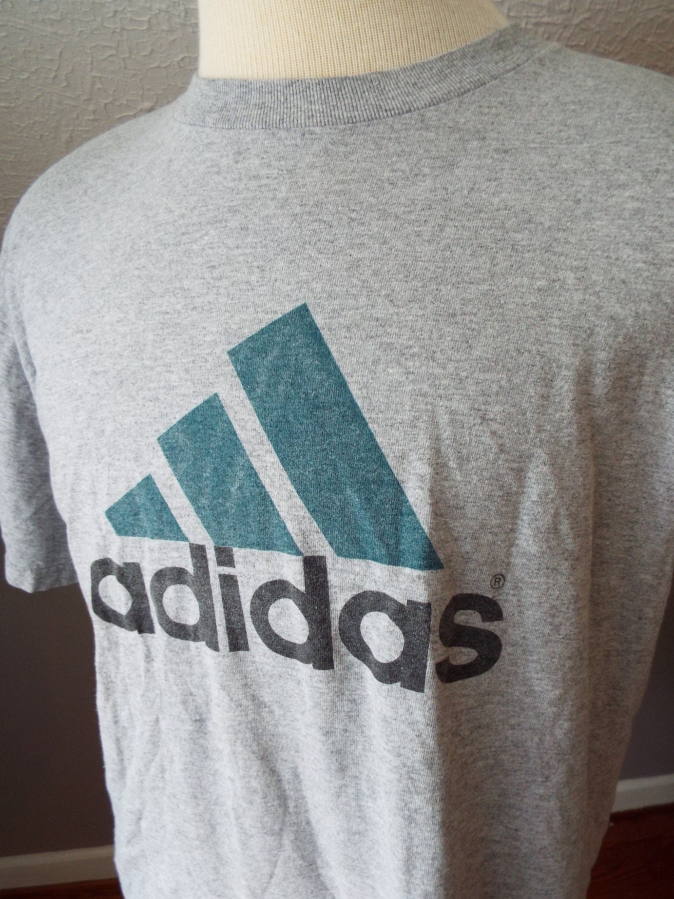 Vintage Gray T Shirt by Adidas