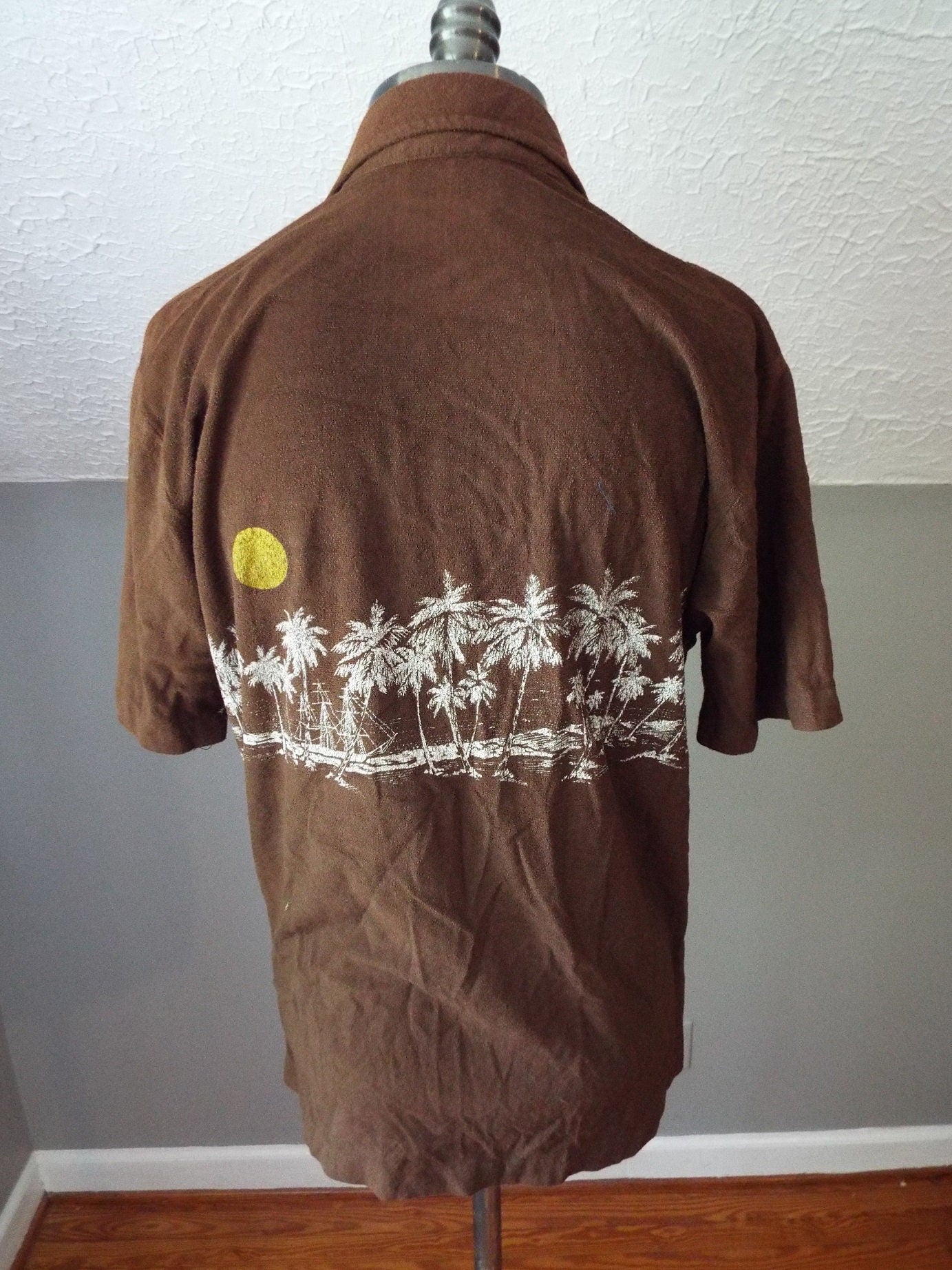 Vintage Short Sleeve Polo Shirt by Nui Nalo