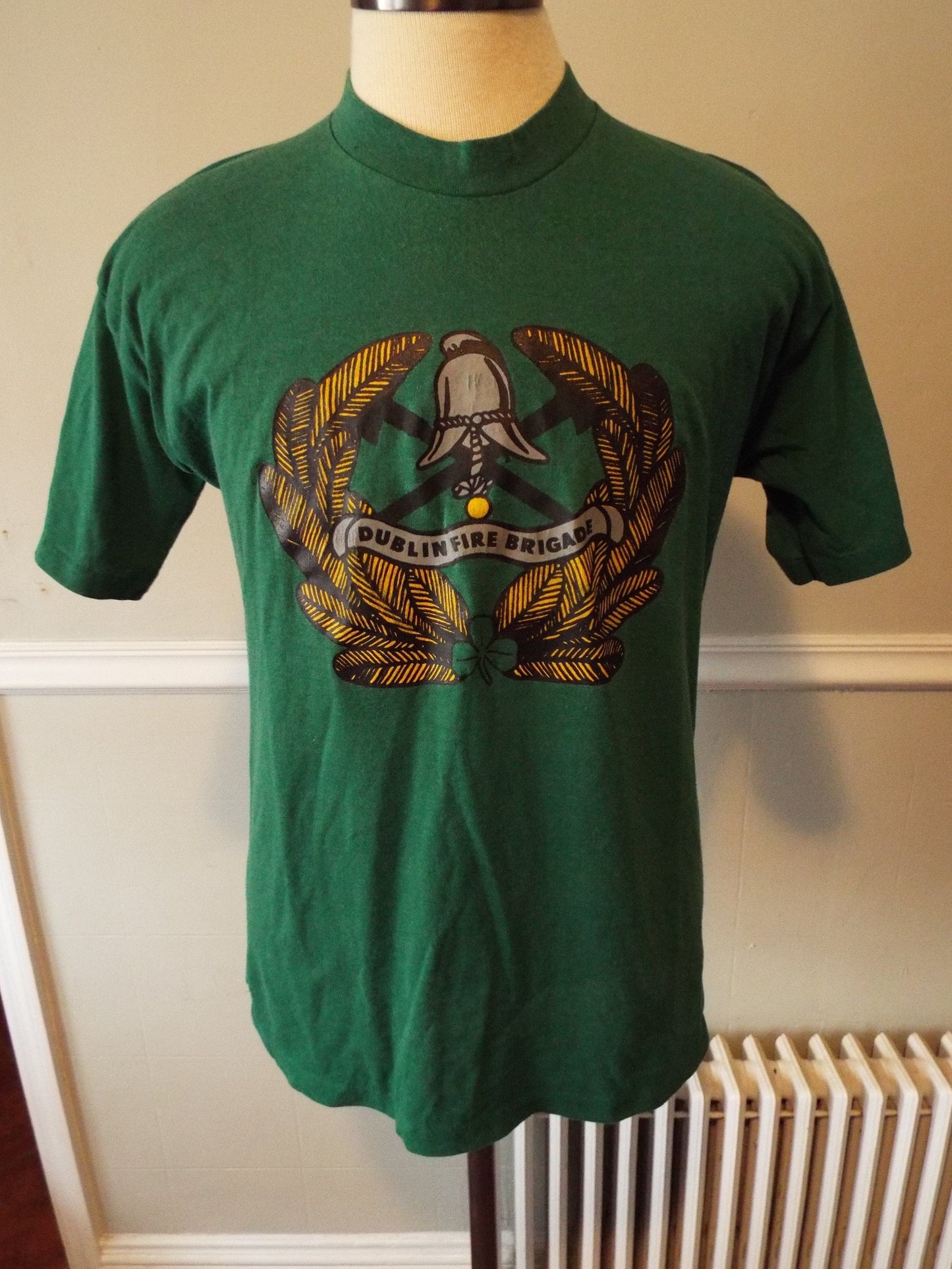 Vintage Dublin Fire Brigade T Shirt by Sportswear