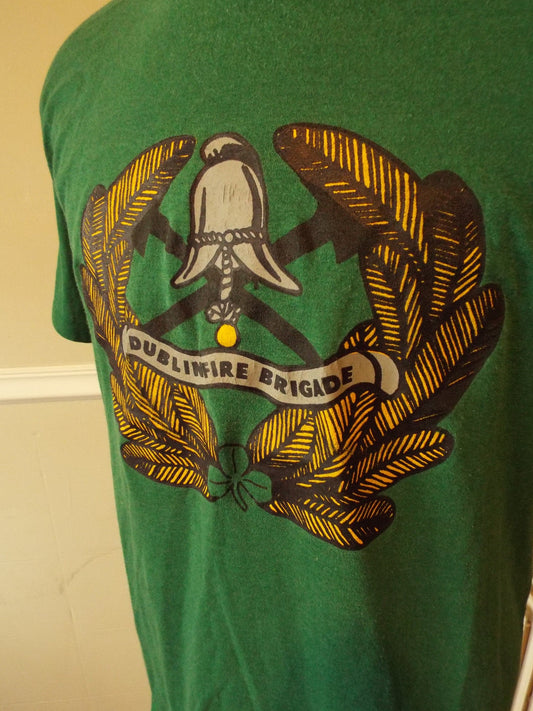 Vintage Dublin Fire Brigade T Shirt by Sportswear