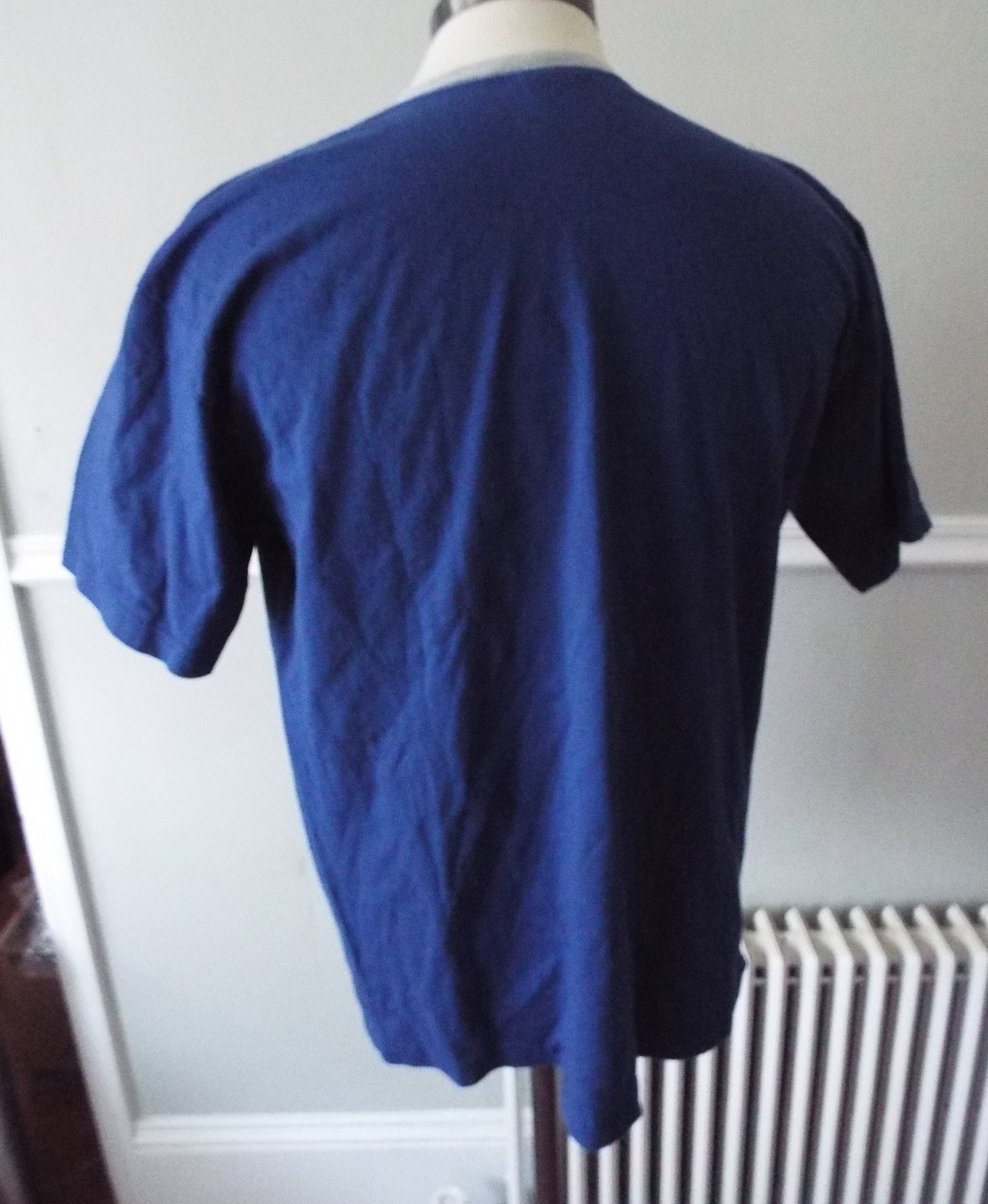 Vintage Blue Tommy Hilfiger Ringer T-Shirt