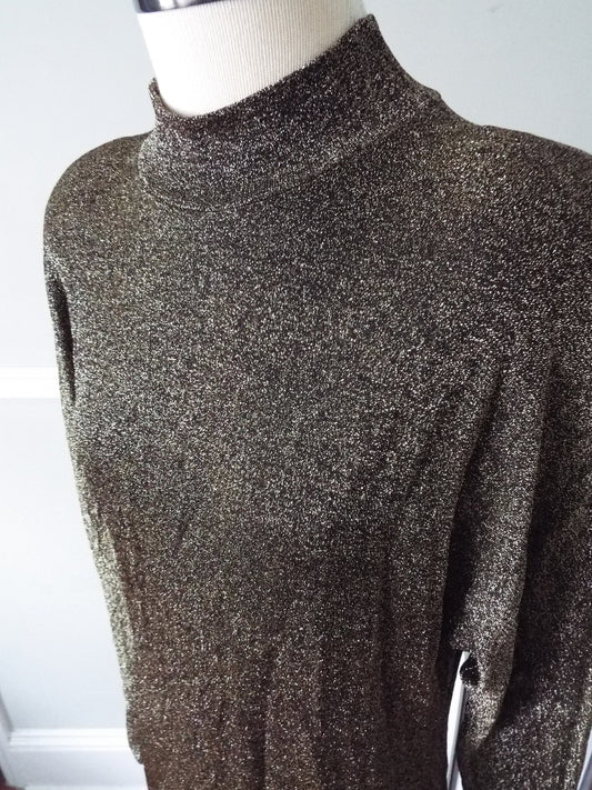 Vintage Long Sleeve Evening Gown by Ann Tjian for Kenar 2