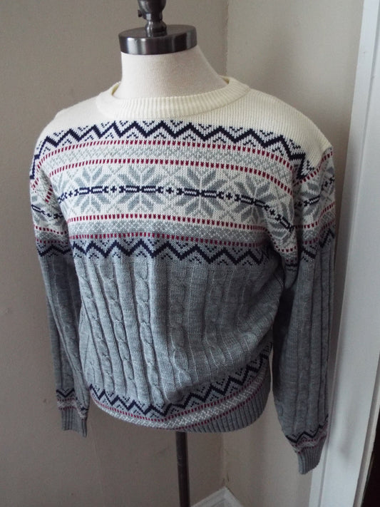 Vintage Long Sleeve Sweater by Steep Slopes