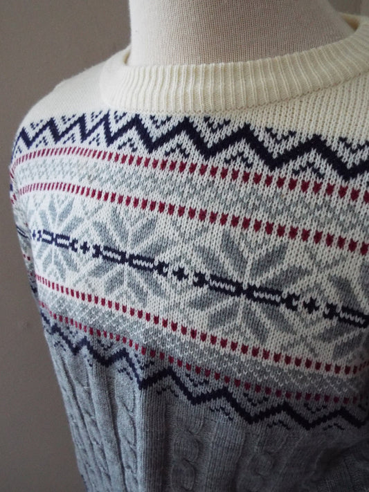 Vintage Long Sleeve Sweater by Steep Slopes