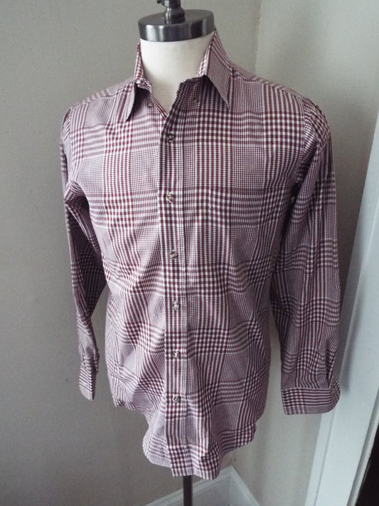 Vintage Long Sleeve Button Down Plaid Shirt by Lee