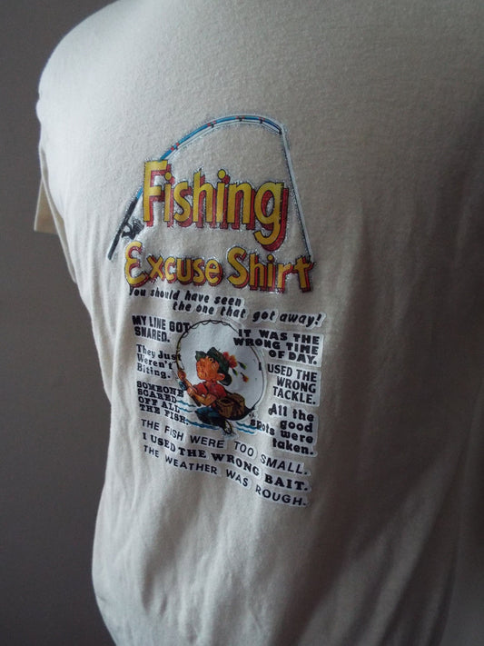Vintage Fishing T Shirt by Sport T