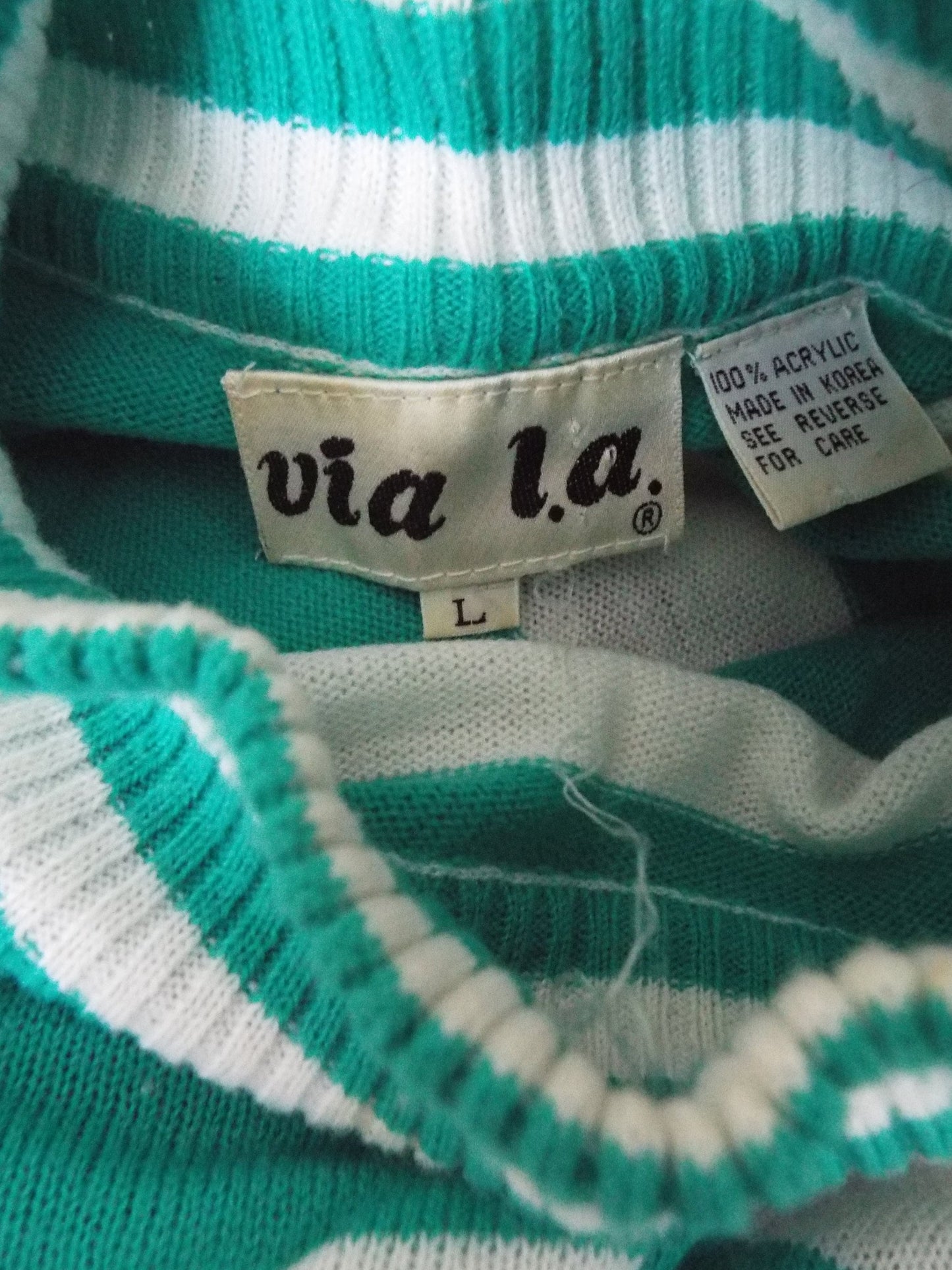 Vintage Womens Long Sleeve Sweater by Via L.A.