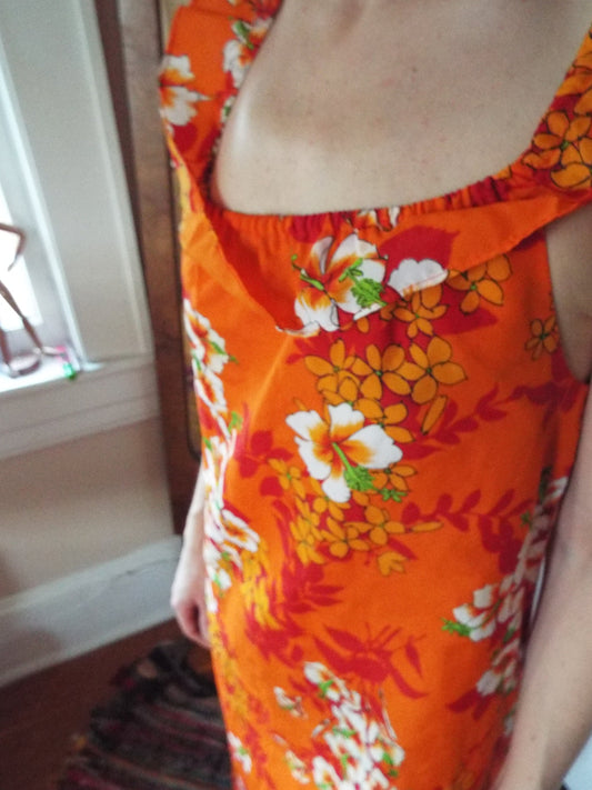 Vintage Sleeveless Dress Floral Print Dress by Kala Kids