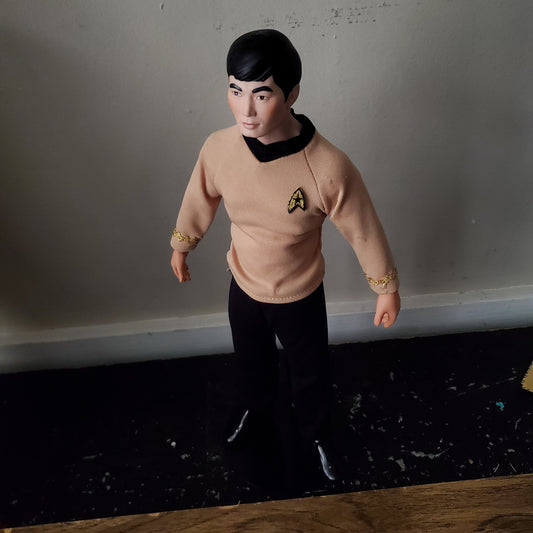 Vintage Sulu Porcelain Doll by RJ Ernst
