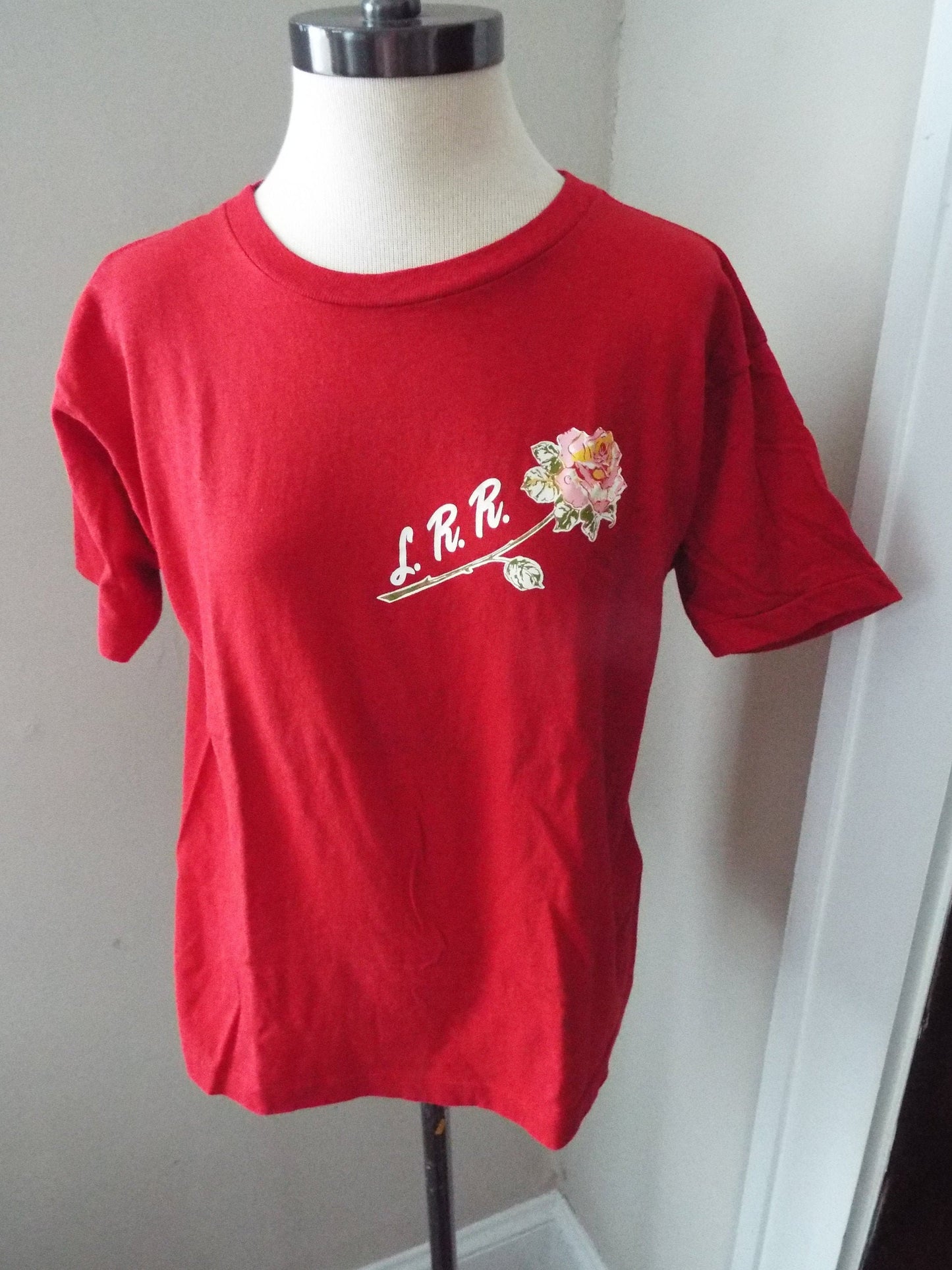 Vintage La Rose Rouge T Shirt by Champions