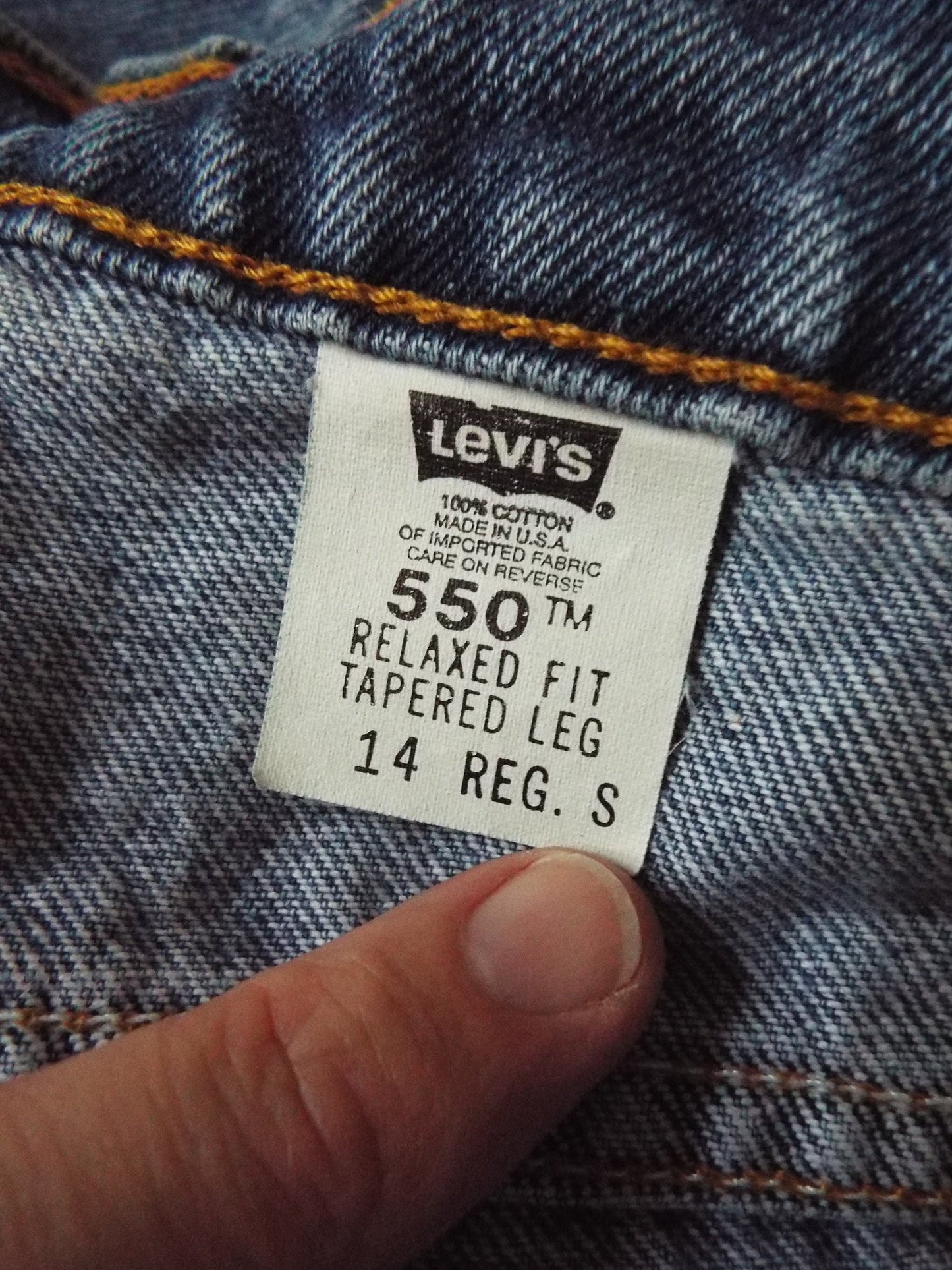 Vintage Denim 550 Jeans by Levi's