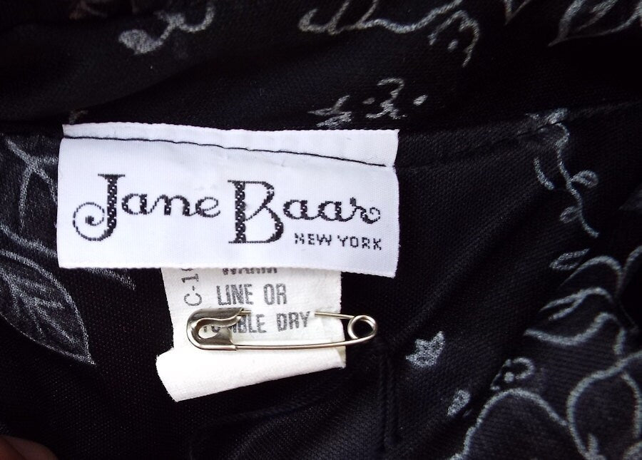 Vintage Long Sleeve Dress by Jane Baar New York