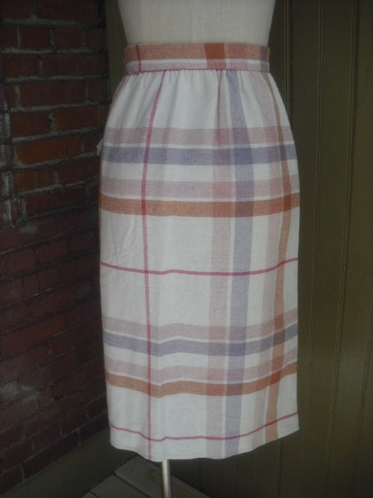 Plaid Skirt by Kayo of California Size 2 NEVER WORN