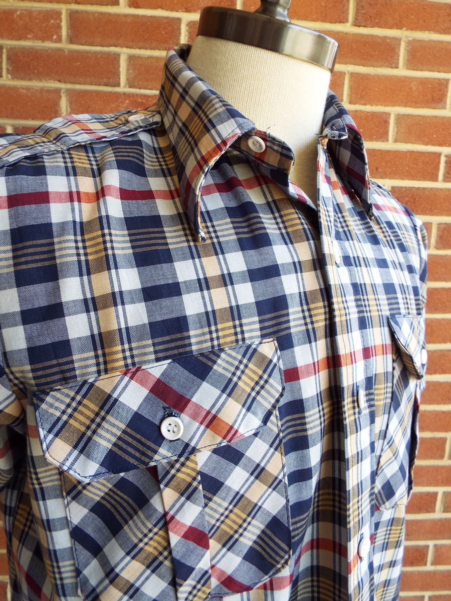 Vintage Short Sleeve Button Down Shirt by Carwood