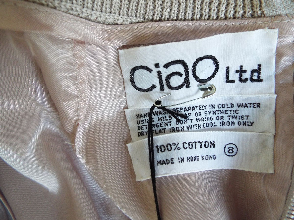 Vintage Short Sleeve Dress by Ciao Limited