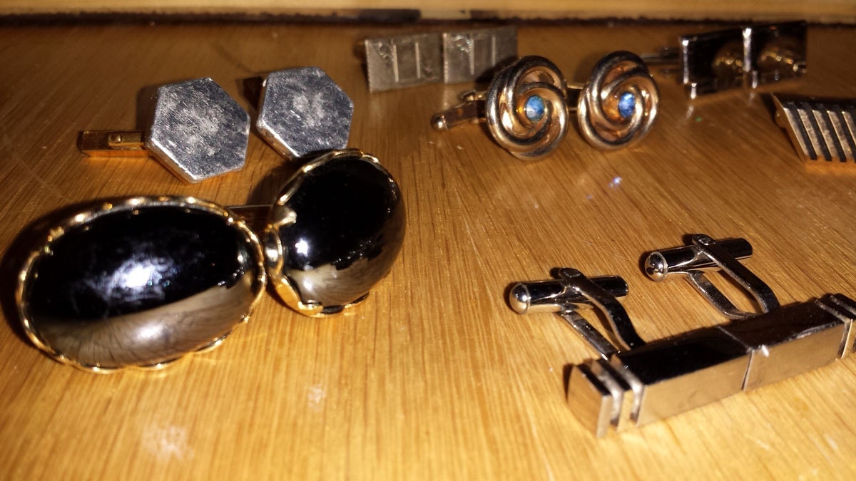 Lot of Vintage Cuff Links. 11 Pairs from the 1950s and 60s